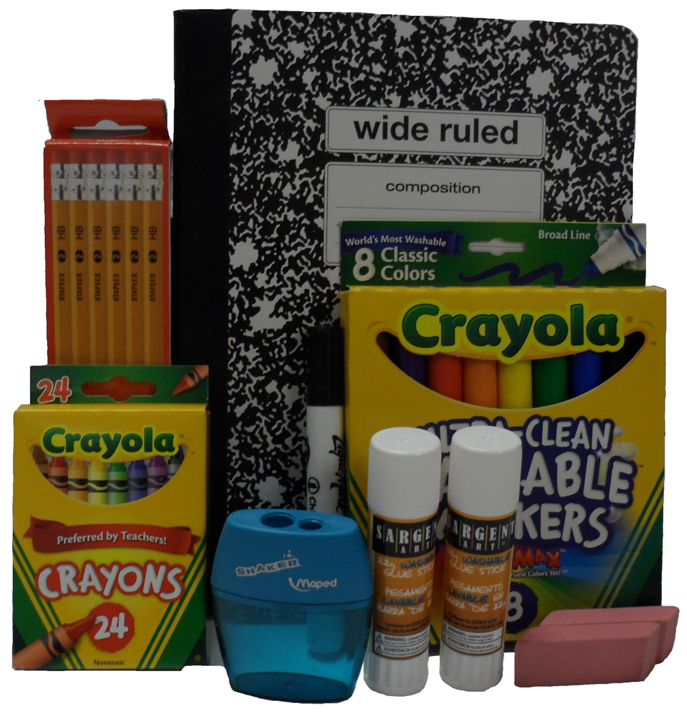 Elementary School Supply Kit – Fairfax County Public Schools