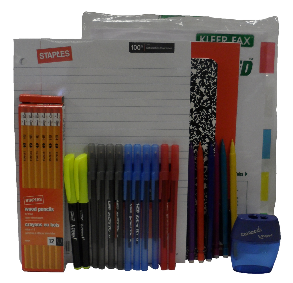 Secondary School Supply Kit - Mount Vernon